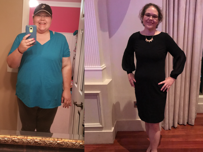 Jamie used an upcoming race as motivation for her weight loss journey.