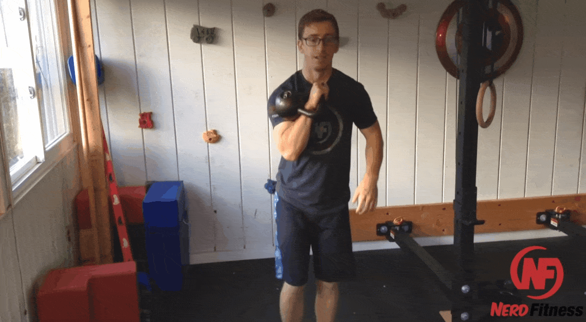 And last but not least, here is the kettlebell lunge.