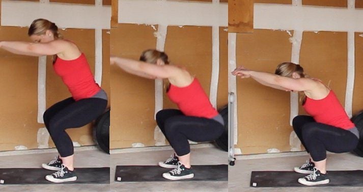 Make sure you go deep enough with your squats!