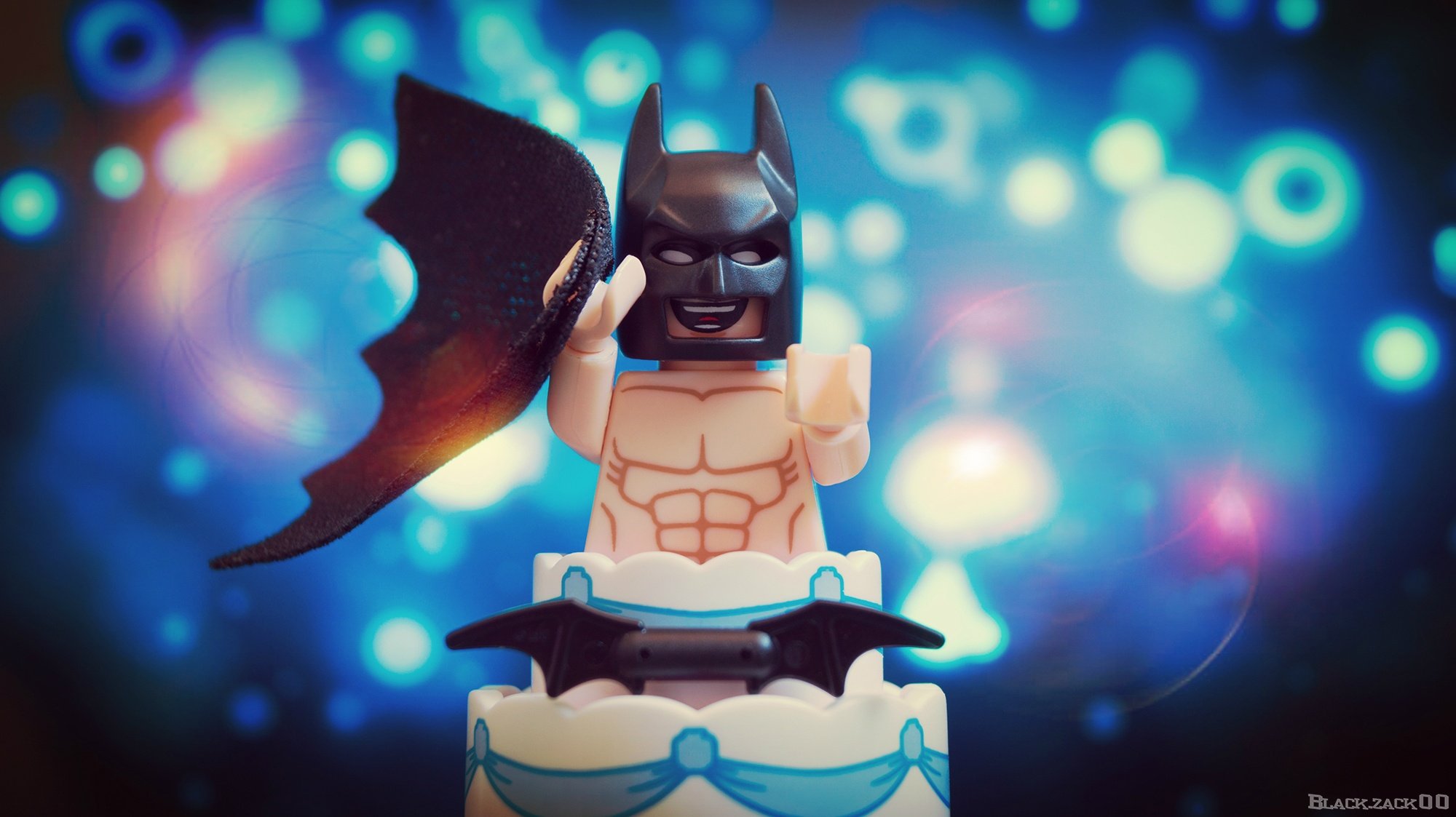 Batman does bodyweight training during the day, At night he's fighting crime, or jumping out of cakes.